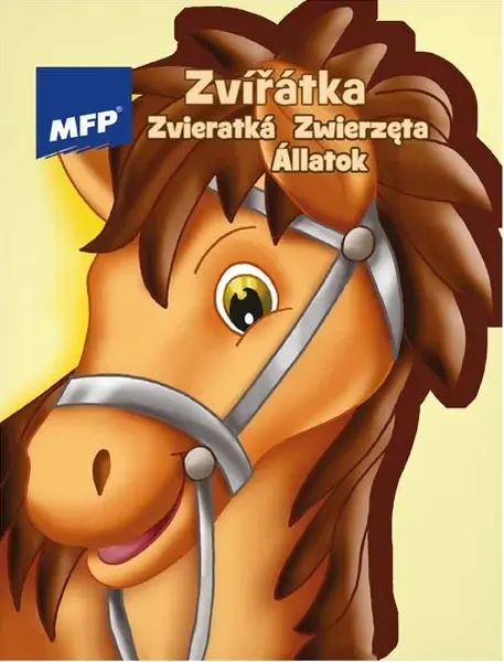 Omalovánky MFP A4 výsek Zvířátka 210x276mm/16