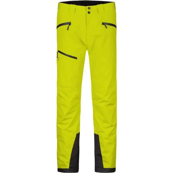 Hannah JOHNS Pánské lyžařské kalhoty, reflexní neon, velikost