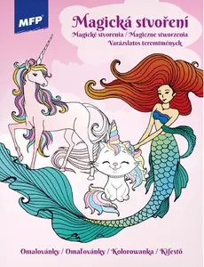 Omalovánky MFP A4 Magická stvoření 210x276mm/32