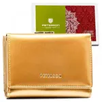 Dámská kožená peněženka zlatá - Peterson Gvenda