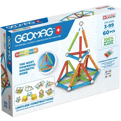 Geomag Supercolor 60 dílků