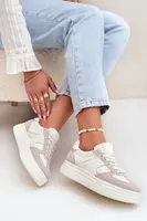 Boto Dámské Tenisky Na Platformě Béžové Lesida