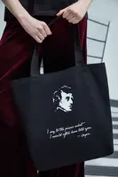 Bavlněná taška Medicine černá barva