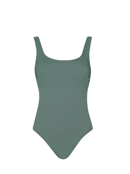 SUNFLAIR Jednodielne plavky  tmavozelená