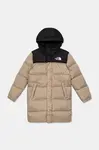 Dětská péřová bunda The North Face TEEN NUPTSE LONG PARKA