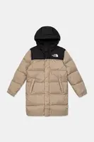 Dětská péřová bunda The North Face TEEN NUPTSE LONG PARKA