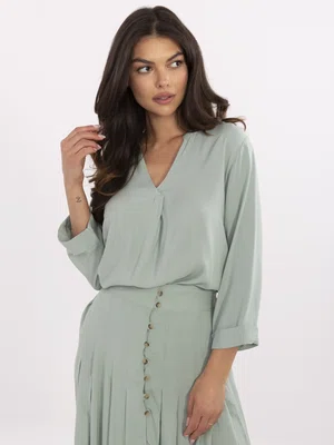 Blouse-D73761M11174B-pistachio