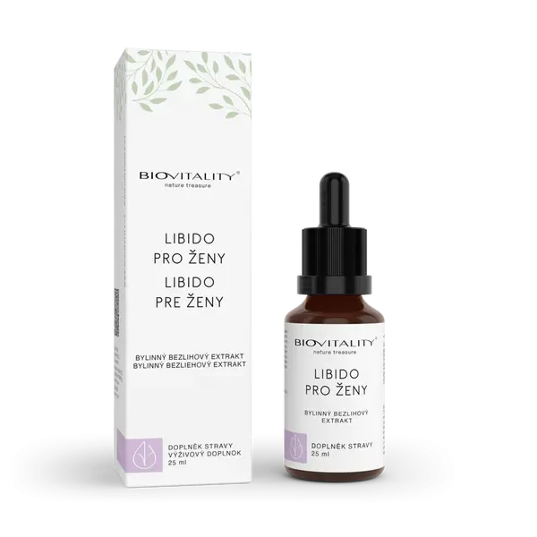 Libido pre ženy – bezliehová tinktúra – kvapky 25 ml – Green idea