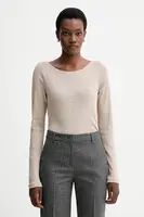 Bavlnené tričko s dlhým rukávom Marc O'Polo