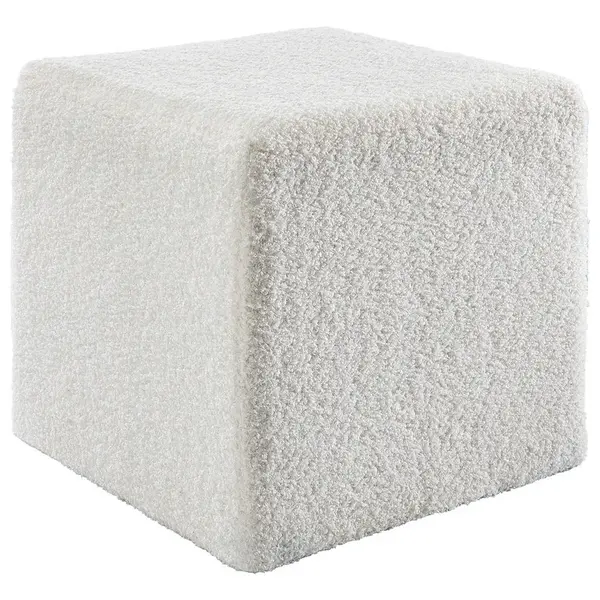 Novel TABURET, textil, kompozitní dřevo, 40/40/40 cm