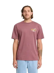 Volcom pánské tričko Back Country Merlot | Červená | Velikost XL