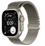 APPLE Watch Ultra 3 GPS + Cellular 49mm přírodní titan - přírodní titanový milánský tah - M