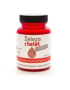Železo chelát+vit.B9+vit.B12+vit.C cps.60 Galmed