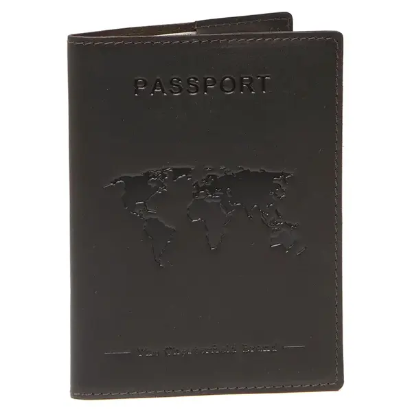 Obal na cestovní pas The Chesterfield Brand Oliver - hnědá