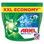 Ariel+Lenor Fresh Air Allin1 gelové kapsle na praní 38ks