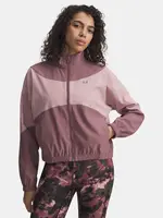 Women's Under Armour UA Rival Woven Jacket-BRN - Women's