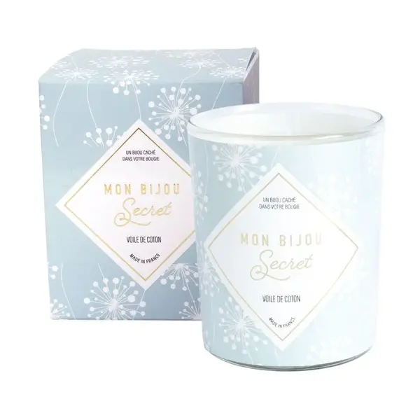 Troli Vonná sviečka 40h so šperkom Bavlna CROFC100