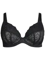 Devoted by Zizzi Podprsenka 'Viola'  čierna