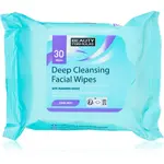 Beauty Formulas Clear Skin Deep Cleansing vlhčené čistiace obrúsky pre mastnú a problematickú pleť 30 ks