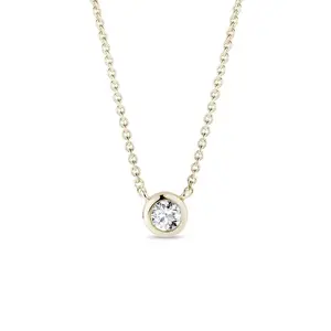 Diamantový náhrdelník ve zlatě KLENOTA