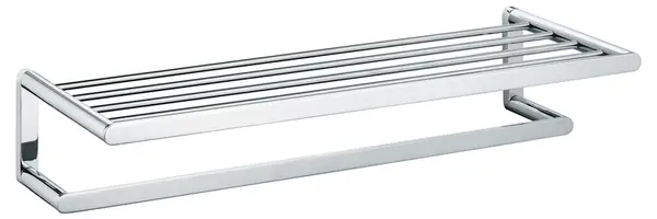 Keuco Elegance - Polička s držiakom uterákov, dĺžka 62 cm, chróm 11675010000