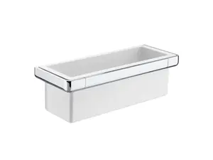 Roca Tempo - Polička, délka 30 cm, chrom/bílá A817028001