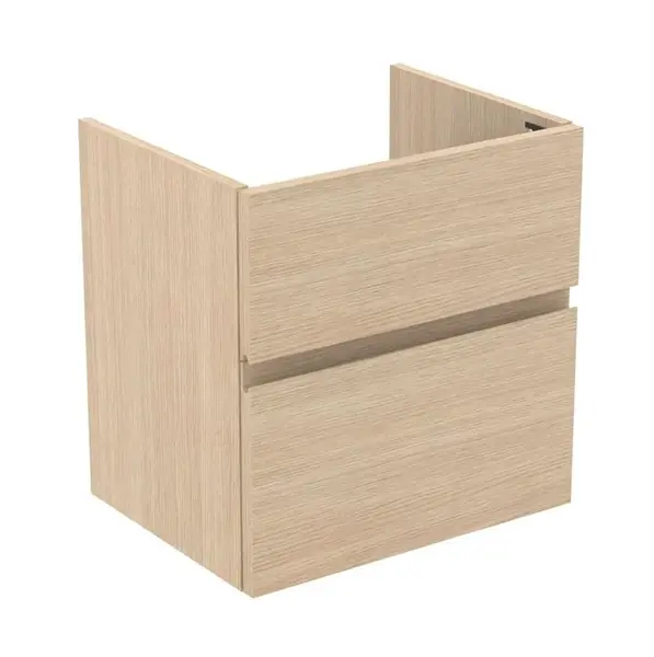 Ideal Standard Finesse - Umyvadlová skříňka, 53x41x54 cm, 2 zásuvky, bílý dub E3409US