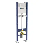 Geberit Duofix - Montážní prvek pro výlevku, 175 cm, splachovací nádržka pod omítku Delta 12 cm, nástěnná armatura na omítku 111.569.00.1