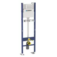 Geberit Duofix - Montážní prvek pro výlevku, 175 cm, splachovací nádržka pod omítku Delta 12 cm, nástěnná armatura na omítku 111.569.00.1