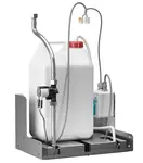 Sanela Senzorové baterie - Senzorová baterie s dávkovačem mýdla pro umístění za zrcadlo, nerez SLZN 84F