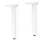 Hansgrohe Xelu Q - Nábytkové nožičky, výška 17 cm, 2 kusy, matná biela 54145700