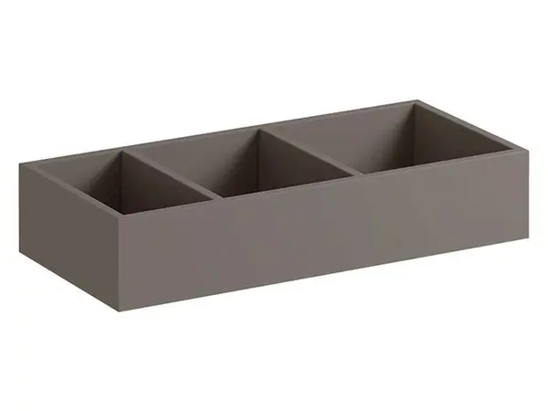 Geberit Xeno 2 - Organizér do zásuvky 32x6 cm, sivá 500.526.00.1