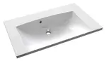 Sapho Maria - Umyvadlo 75x46 cm, bez otvoru pro baterie, bílá MA075-0