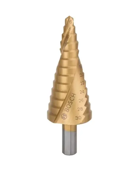Bosch Příslušenství - Vrták stupňovitý, průměr 6-30 mm 2608587430