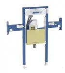 Geberit Duofix - Předstěnová instalace pro umyvadlo Geberit ONE 90 cm, pro nástěnnou armaturu ONE, podomítkový sifon a prvek Clou, částečně vysoká 111