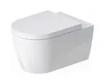 Duravit ME by Starck - Závesné WC s HygieneFlush, Rimless, HygieneGlaze, biela 2579092000