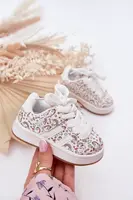 Boto Dívčí Sportovní Boty S Motivem Jednorožce Bílé Ilana