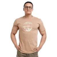 Bushman Pánské tričko Lukulu, hnědé M