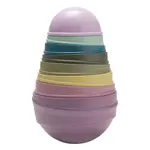 BIBS stohovacia balančná veža - Bright Rainbow