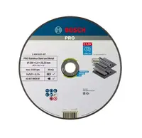 Bosch Príslušenstvo - Rezný kotúč na nehrdzavejúcu oceľ 230x22,23 mm 2608603407