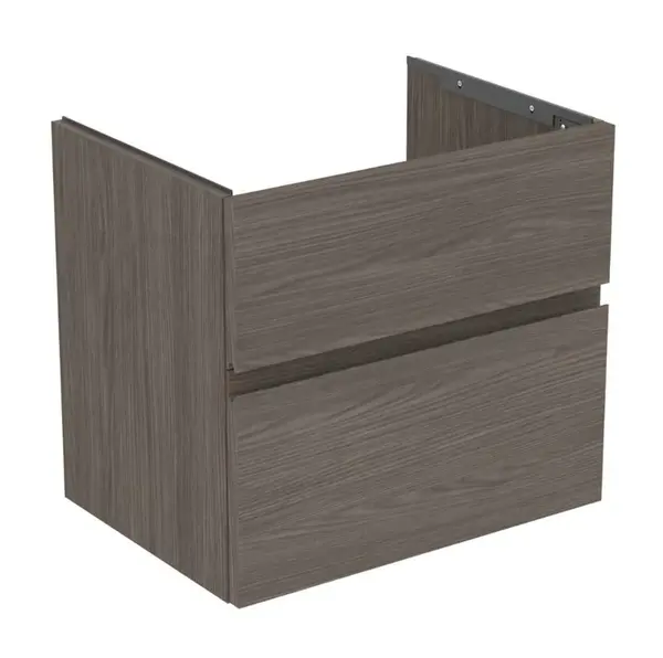 Ideal Standard Finesse - Umývadlová skrinka, 60x44x55 cm, 2 zásuvky, Dark Elm E3386UR