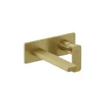 Kludi Renon - Umývadlová batéria pod omietku, 2-otvorová inštalácia, kefované zlato 42244N075