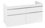 Villeroy & Boch Venticello - Umývadlová skrinka, 115x59x50 cm, 4 zásuvky, matná biela A92901MS