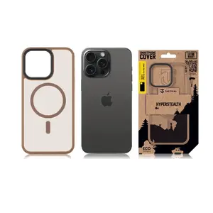 Zadní kryt Tactical MagForce Hyperstealth pro Apple iPhone 15 Pro Max, mocha mouse