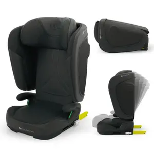 KINDERKRAFT Autosedačka skládací Unity 2 I-Size (100-150 cm) Black