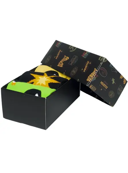 Meatfly pánské ponožky Bomb Gift Pack | Mnohobarevná | Velikost S/M