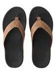 Rip curl pánské žabky Chiba Bloom Brown/Black | Černá | Velikost 45 EU
