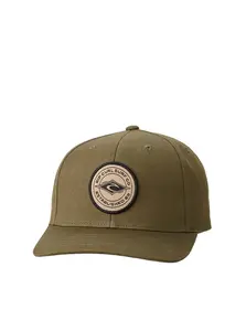 Rip curl kšiltovka Stapler Sb Cap Rock | Šedá | Velikost One Size | 100% bavlna