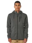 Rip curl pánská mikina Anti Series Departed Charcoal Marle | Šedá | Velikost M