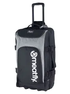 Kufr meatfly contin šedá/černá 100 l